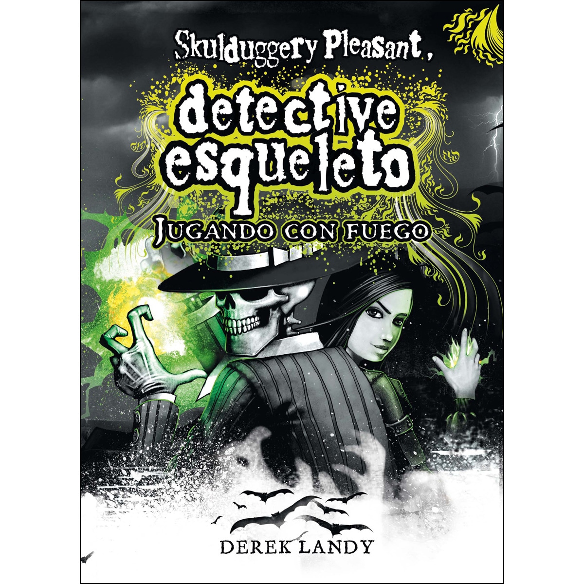 Imagen 0 de Detective Esqueleto: Jugando con fuego [Skulduggery Pleasant]  (Tapa dura)