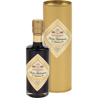 aceto balsámico de Módena IGP Serie 12 Capsula Oro frasco 250 ml - Leonardi