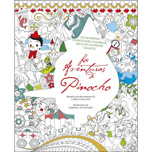 Imagem 0 de Las aventuras de Pinocho (Capa mole com abas)