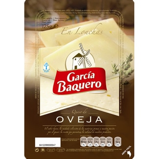 Queijo de Ovelha em Fatias embalagem 125 g - García Baquero