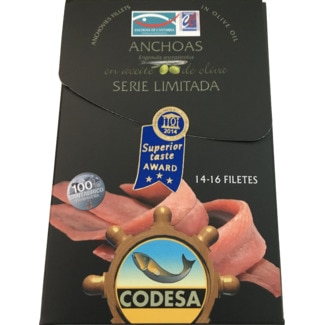 Filetes de Anchova em Azeite unidade 120 g - Codesa