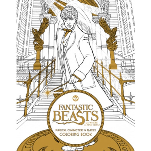 Fantastic Beasts And Where To Find Them Coloring Book 1