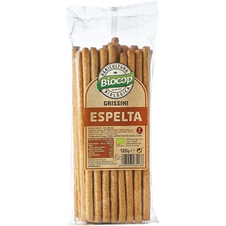 grissini ecológico de espelta envase 120 g - Biocop