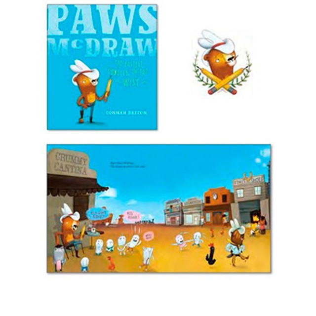 Paws Mcdraw Fastest Doodler In The West 1