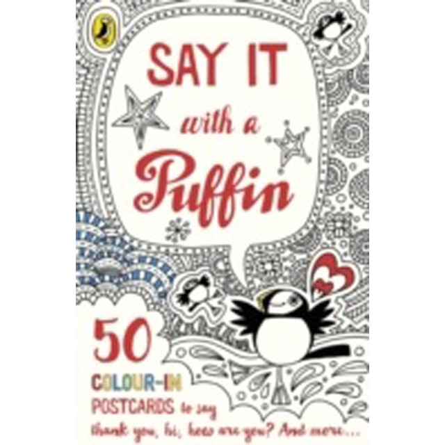 Imagem 0 de Say It With A Puffin 50 Colour In Postcards