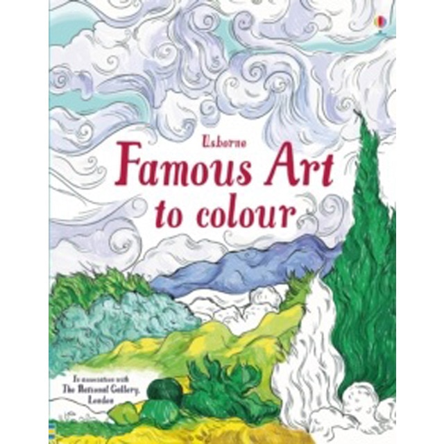 Famous Art To Colour 1