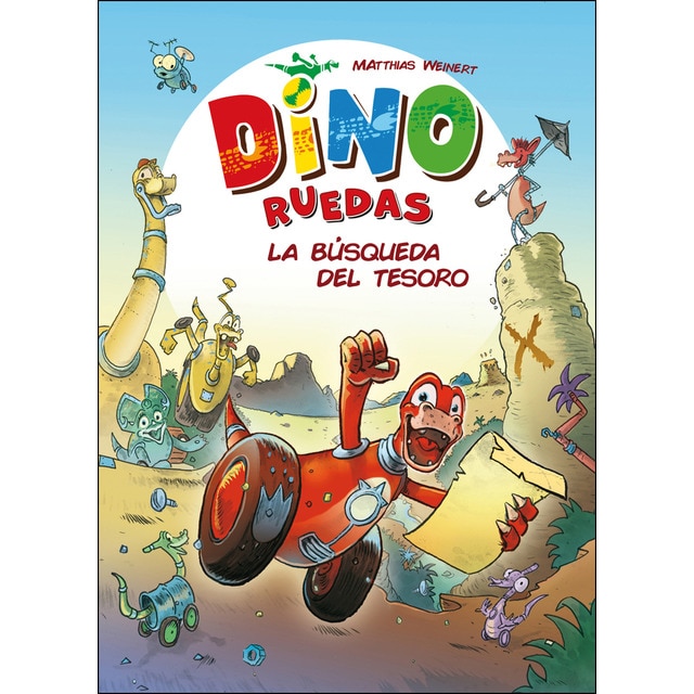 Imagen 0 de La búsqueda del tesoro: Dino Ruedas 1  (Tapa blanda)