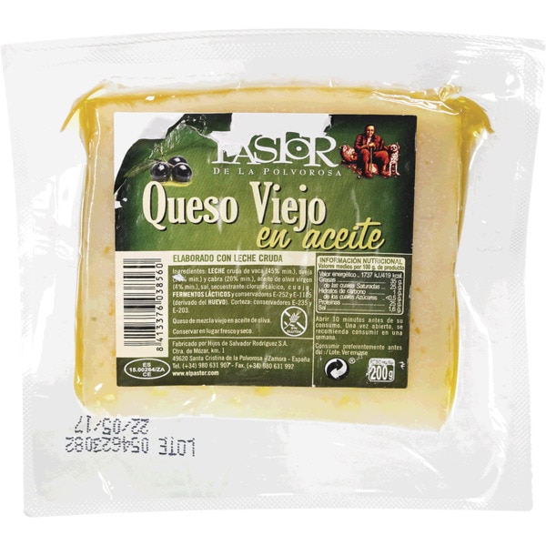 Queijo de Cura em Azeite unidade 200 g