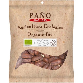 almendras tostadas ecológicas envase 90 g - Paño Naturae