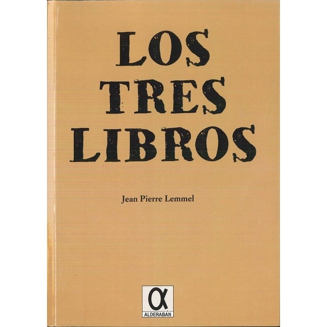Imagem 0 de Los tres libros(Tapa blanda)