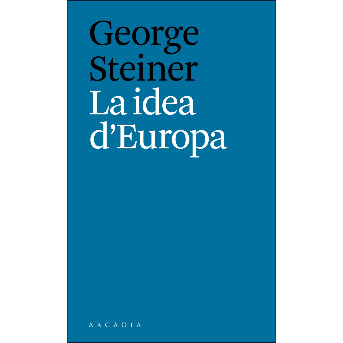 La idea d'europa 1