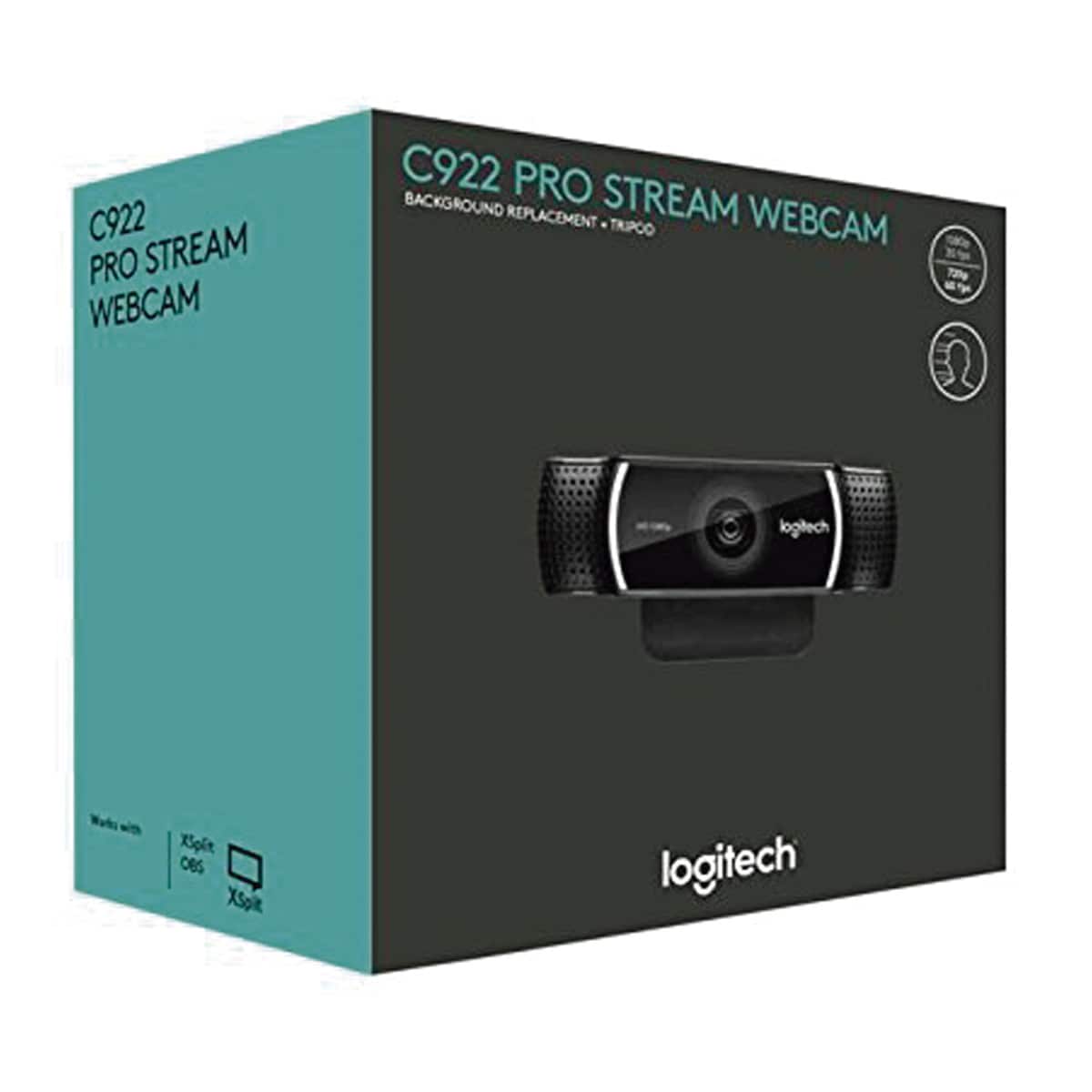 Logitech C922 Pro Stream Webcam Gaming Negro-4