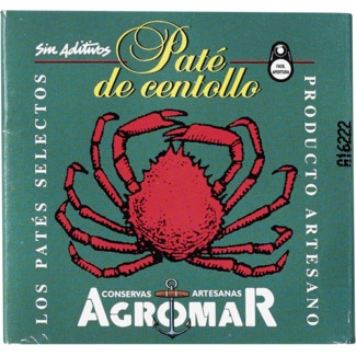 Paté de Centollo lata 100 g - Agromar