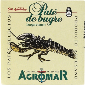 Paté de Bogavante lata 100 g - Agromar