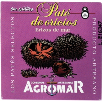 Paté de Ouriços do Mar lata 100 g - Agromar