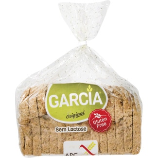 Pão de Cereais sem Lactose sem Glúten Congelado embalagem 500 g - Garcia