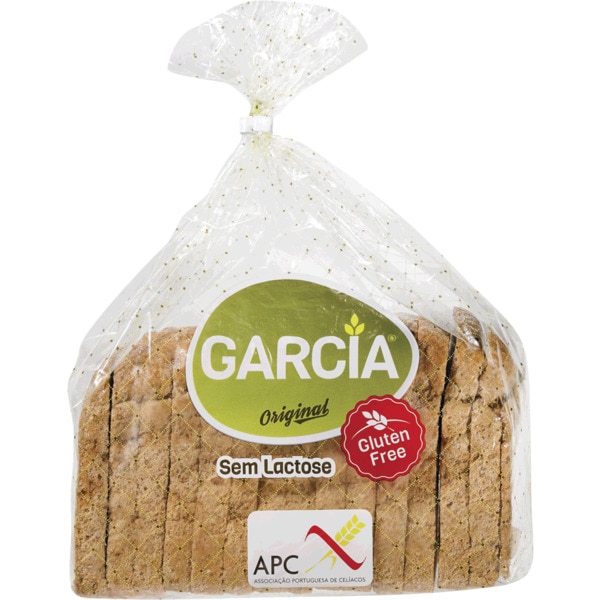 Pão de Forma sem Lactose sem Glúten Congelado embalagem 500 g