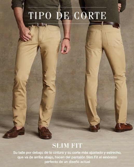 Pantalón chino elástico de hombre de algodón BCI slim · Polo Ralph Lauren · El  Corte Inglés