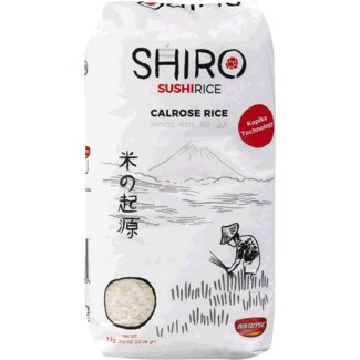 Novarroz Arroz Shiro Calrose embalagem 1 kg
