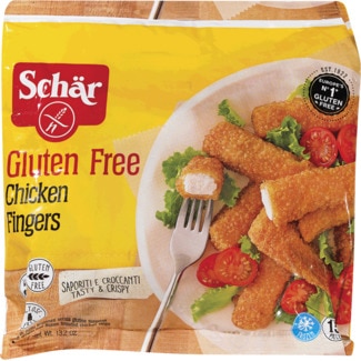 Barritas Crocantes de Frango sem Glúten embalagem 375 g - Schar