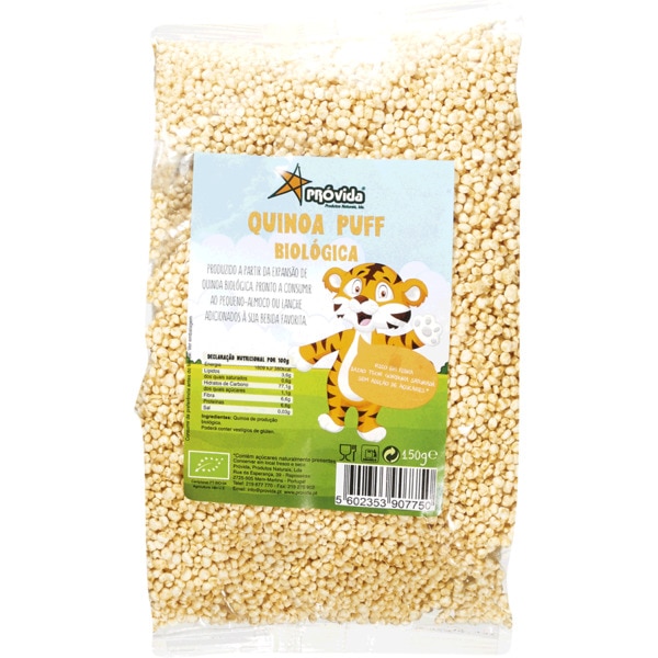 Quinoa Puff Biológica embalagem 150 g