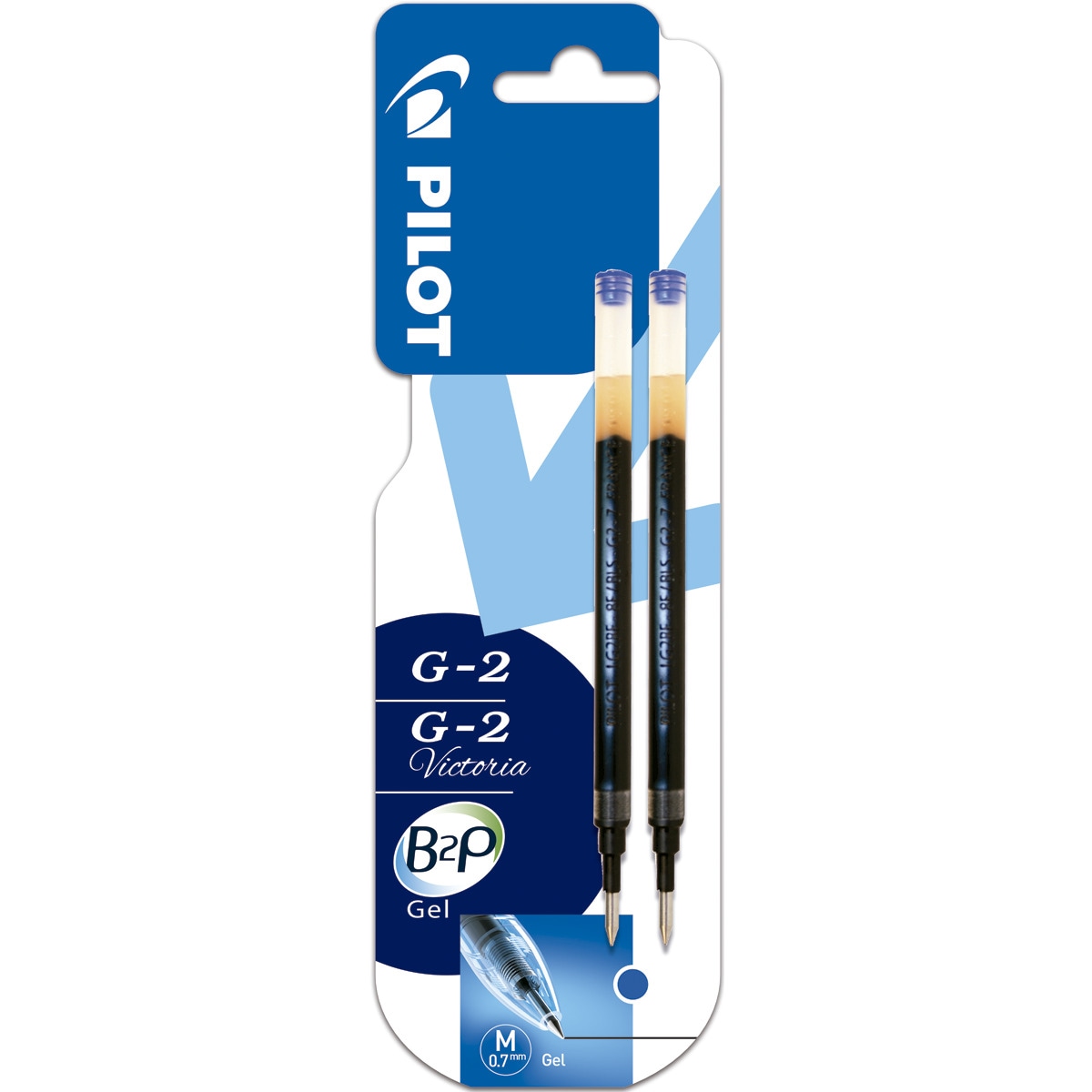 Imagen 0 de Recambio Bolígrafo Gel (2 Uds.) Pilot azul