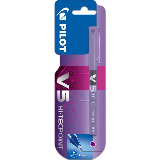 Imagen 0 de Rotulador V-5 Roller Tinta Líquida Pilot violeta