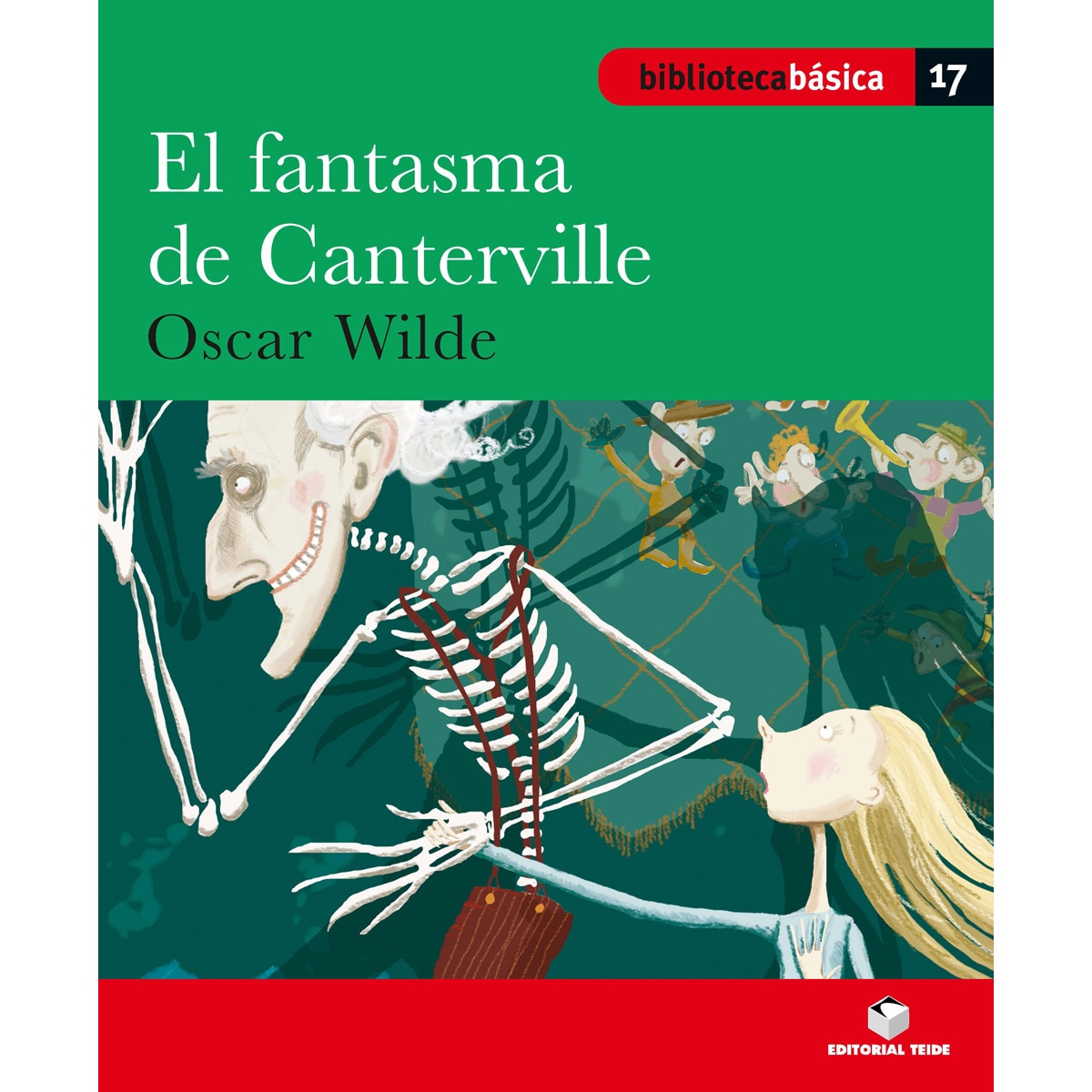 Biblioteca Básica 017 - El fantasma de Canterville -Oscar Wilde- (Capa mole) 1