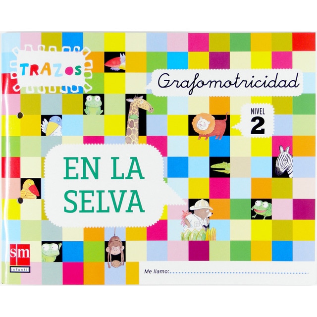 Imagen 0 de Grafomotricidad, Trazos, En la selva. Nivel 2