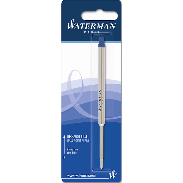 Imagen 0 de Blíster Recambio Bolígrafo Estándar Máxima Waterman Azul Fino