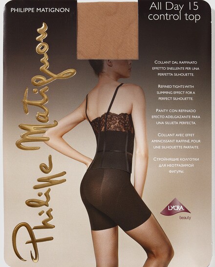 Bas Voile 15d Philippe Matignon - Noir - Taille 2 - Neuf Avec étiquettes