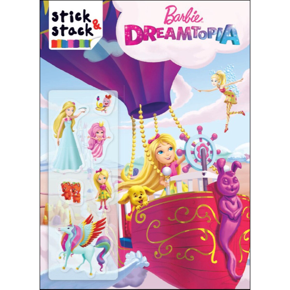 Stick & Stack. Barbie Dreamtopia 1