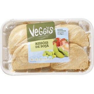Rissóis de Soja Pack 4 embalagem 260 g