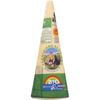 Queijo Parmesão 24 Meses Biológico embalagem 200 g - Montanari Gruzza