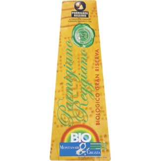 Queijo Parmesão Grande Reserva 36 Meses Biológico embalagem 250 g - Montanari Gruzza