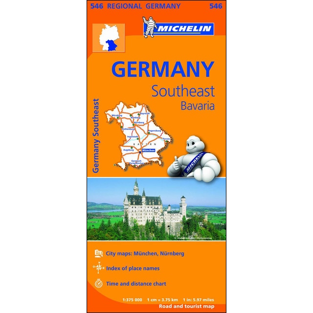 Imagem 0 de Mapa Regional Germany Southeast. Bavaria