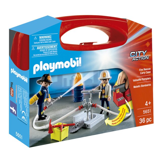playmobil bomberos el corte ingles