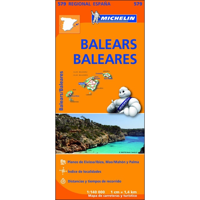 Imagem 0 de Mapa Regional Balears / Baleares