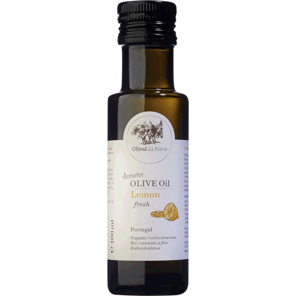 Condimento Azeite Virgem Extra com Limão Biológico garrafa 100 ml