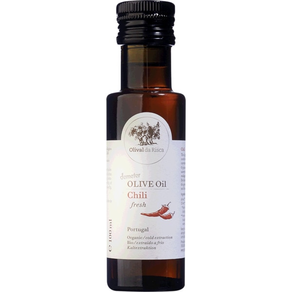 Condimento Azeite Virgem Extra com Chilli Biológico garrafa 100 ml