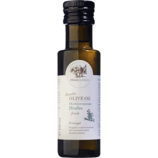 Condimento Azeite Virgem Extra com Ervas Mediterrâneas Biológico garrafa 100 ml - Olival Da Risca