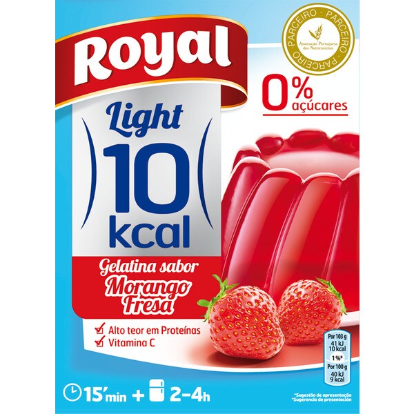 Royal Gelatina De Origem Vegetal Sabor Morango G Gelatinas My XXX Hot