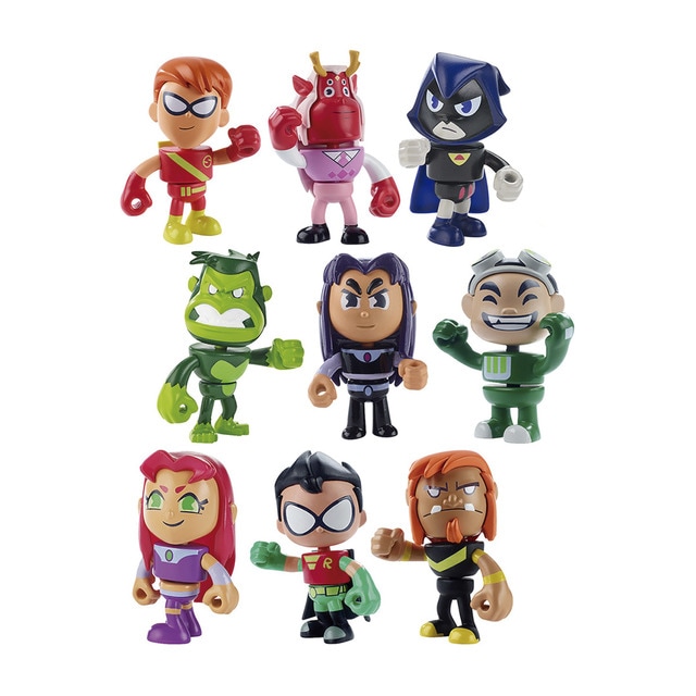 jovenes titanes de juguetes