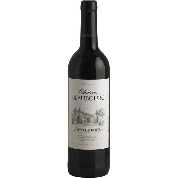 vino tinto Côtes de Bourg Francia botella 75 cl