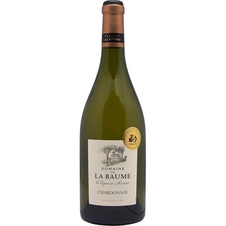vino blanco chardonnay de Francia botella 75 cl - Domaine De La Baume