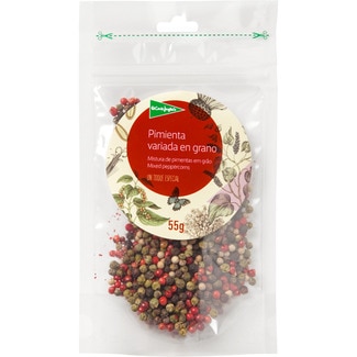 pimienta variada en grano bolsa 55 g - El Corte Ingles