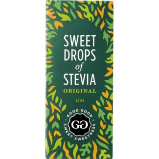 Sweetness Sweet Drops of Stevia embalagem 50 ml