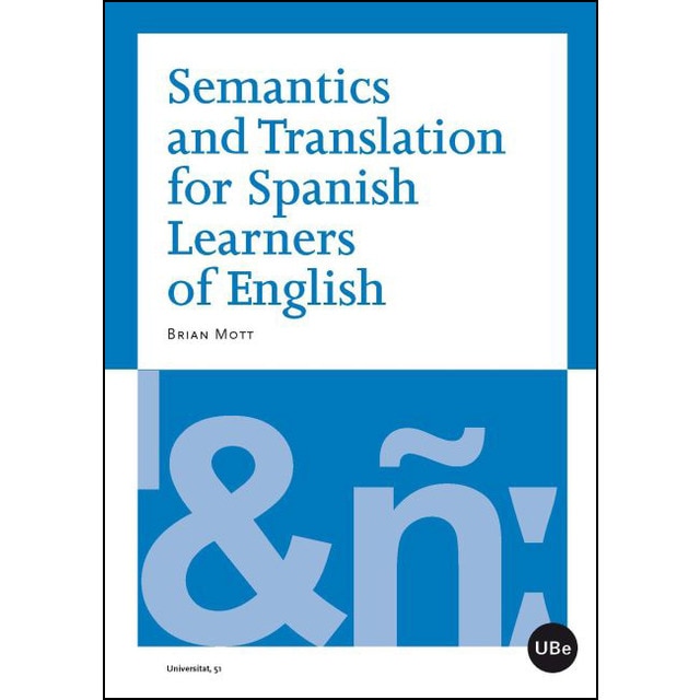 Imagem 0 de Semantics and translation for spanish learners of english(Tapa blanda)