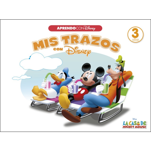 Imagem 0 de Mis trazos con Disney (3 años) (Disney. Primeros aprendizajes) (Capa mole)