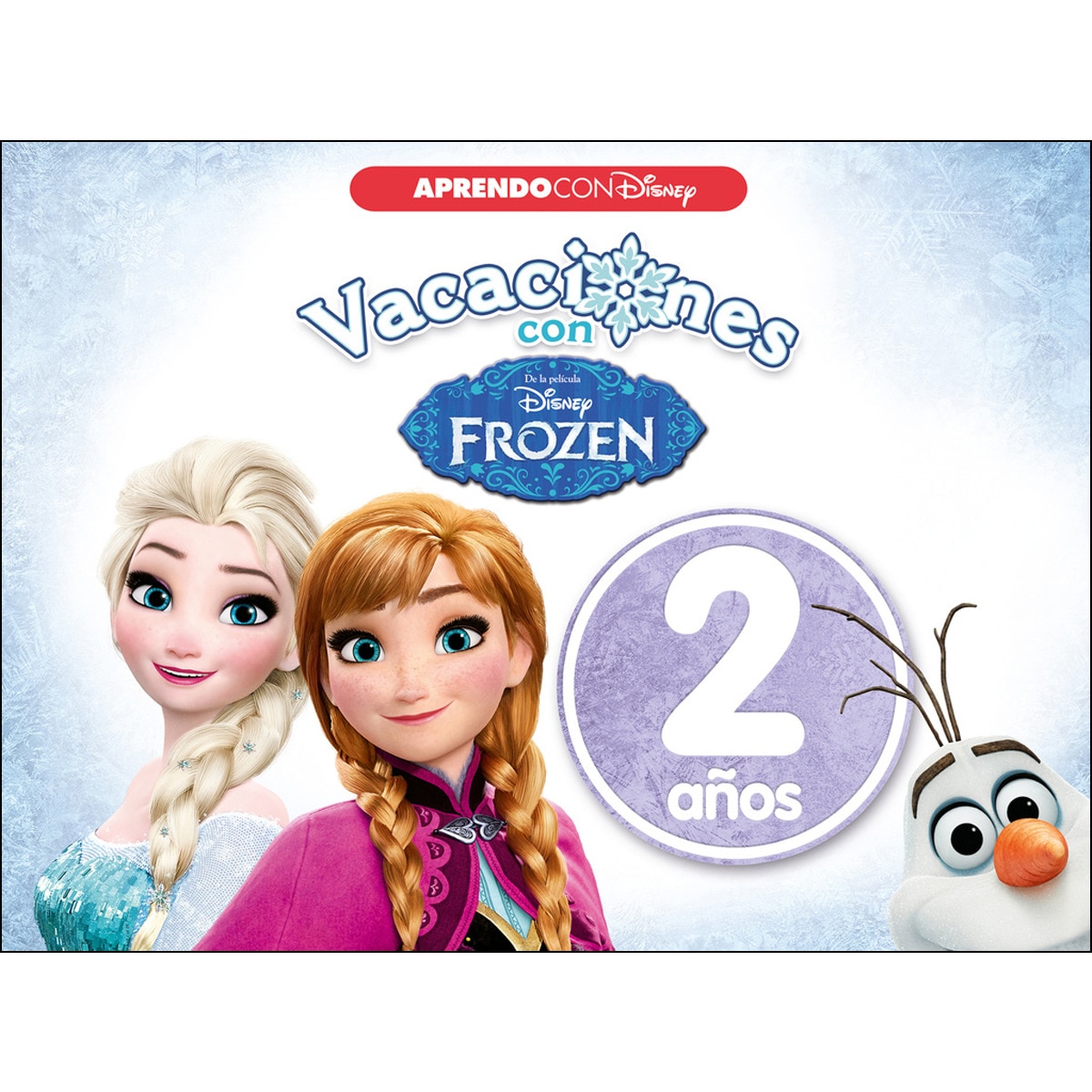 Imagen 0 de Vacaciones con Frozen (2 años) (Disney. Cuaderno de vacaciones)  (Tapa blanda)